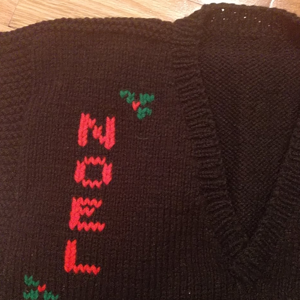 Vintage Christmas Sweater 1970's - Picture 2 of 5